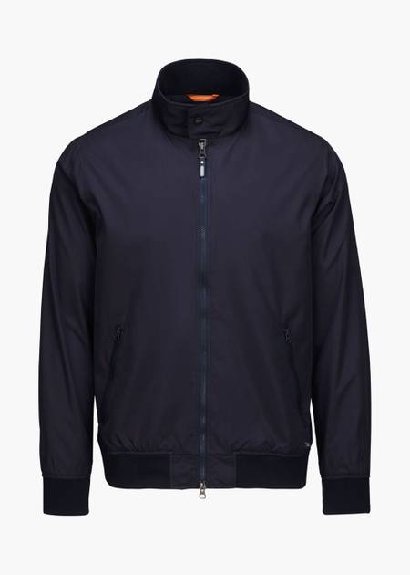 Blouson Short Jacket | Casual Layering Piece with Functional