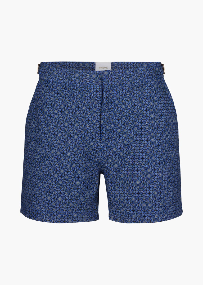 SWIMS - Crete Swim Trunk - Tidal Blue - Str: XXL - Herre
