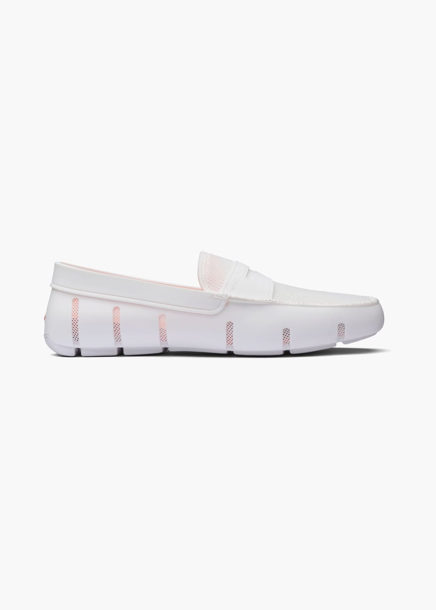 SWIMS - Penny Loafer - White - Str: 48 - Herre