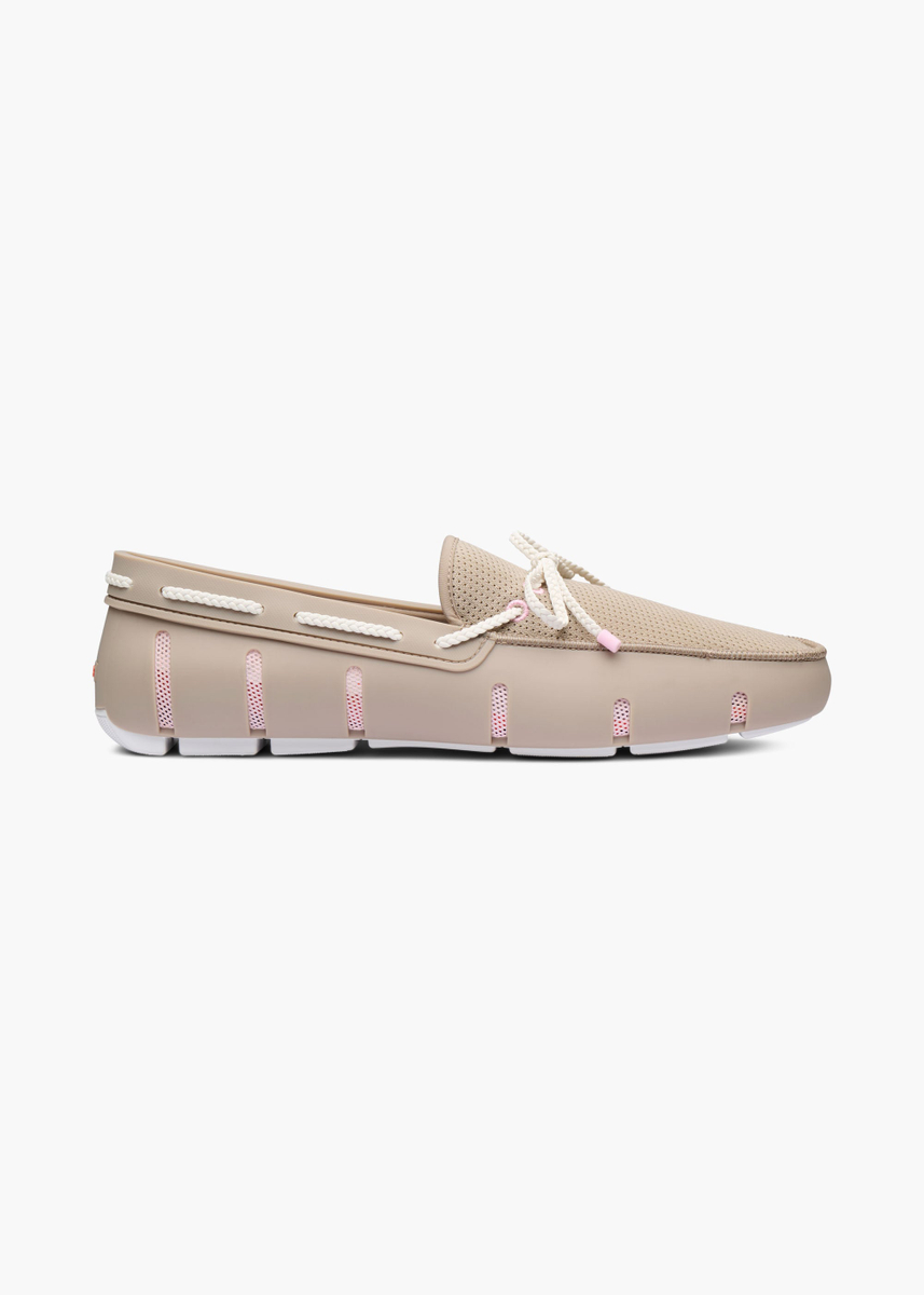 SWIMS - Braided Lace Loafer - Sand Dune/Blush - Str: 47 - Herre