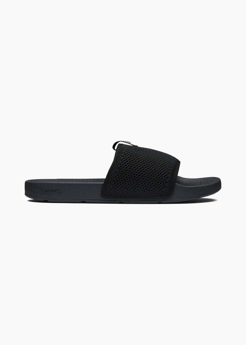 SWIMS - Cabana Slide - Black - Str: 48 - Herre