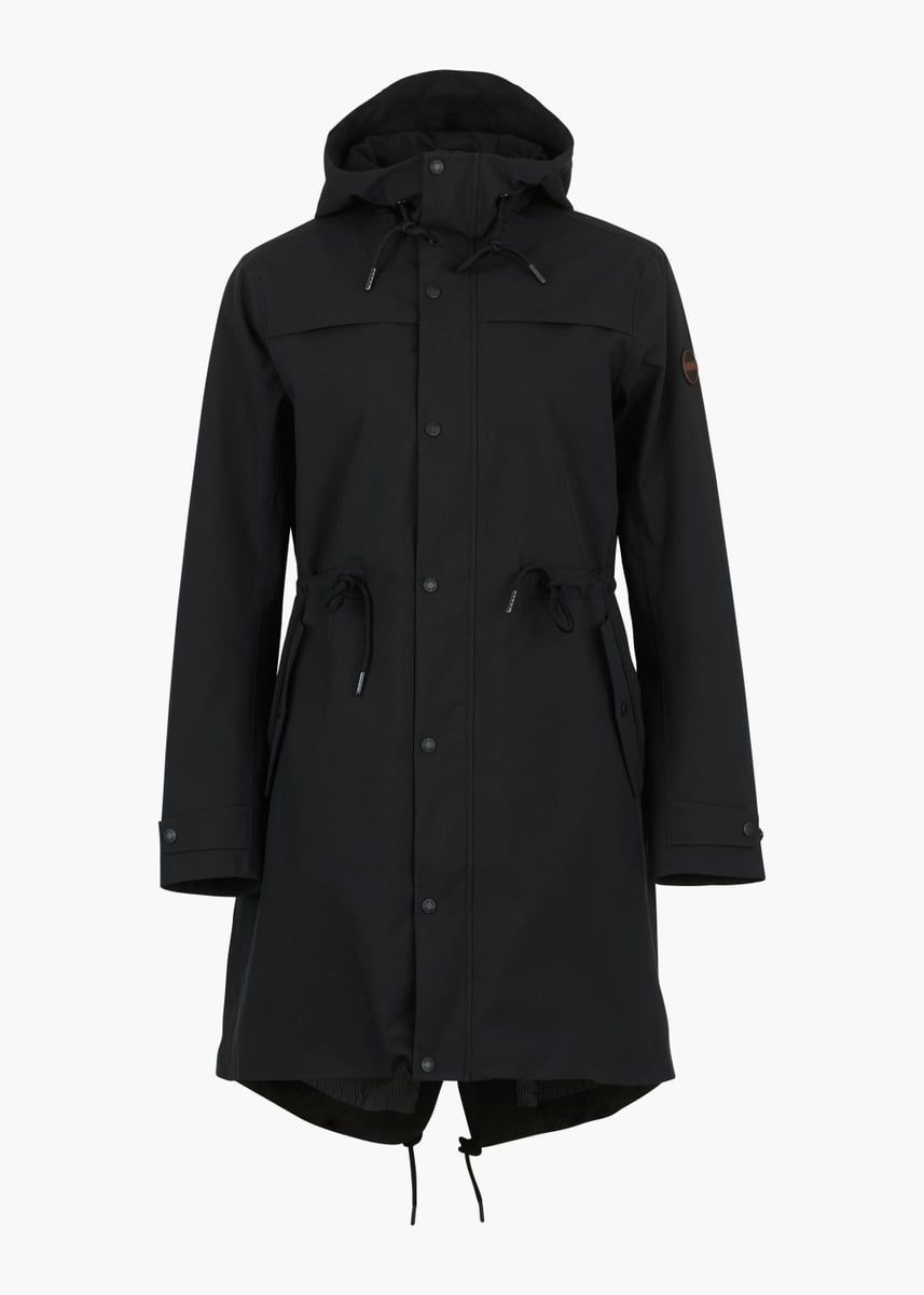 SWIMS - Bruxelles Waterproof Overcoat - Black - Str: XL - Dame