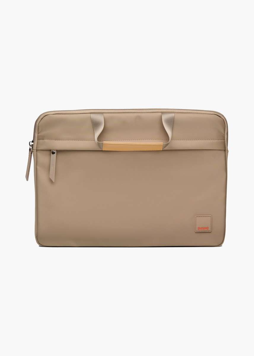 SWIMS - Laptop Sleeve - Khaki Beige - Str: ONE-SZ - Unisex