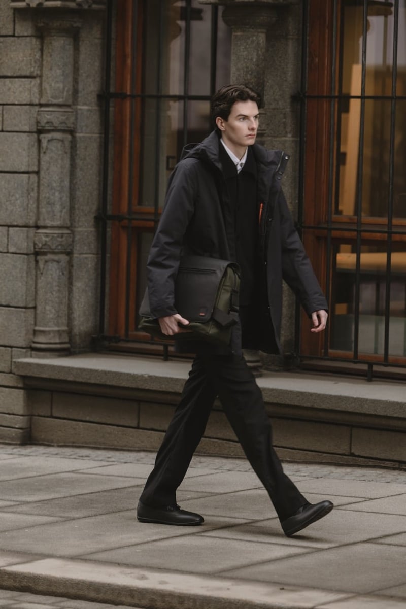 SWIMS - New Grenoble III Parka - Black - Str: S - Herre view 2