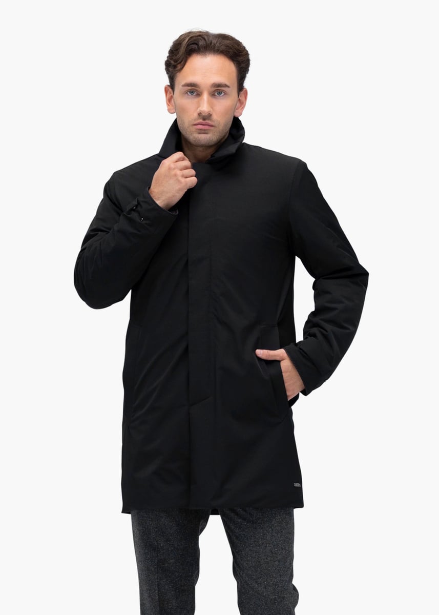 SWIMS - London Coat - Black - Str: XXL - Herre