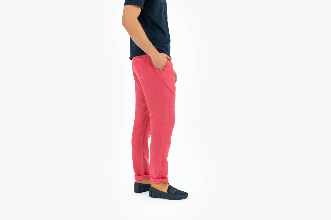 Amalfi Slim Linen Pant