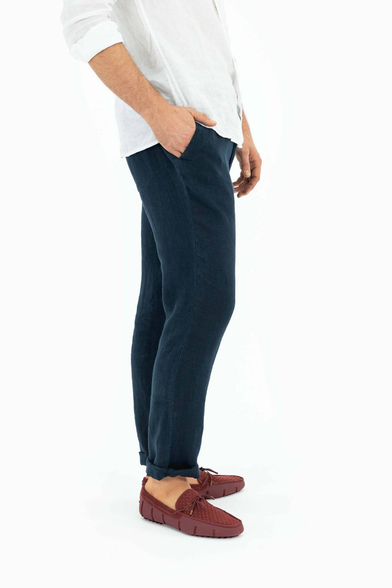 Amalfi Slim Linen Pant