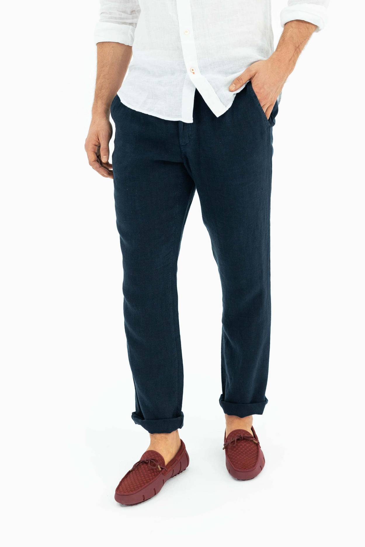 Amalfi Slim Linen Pant