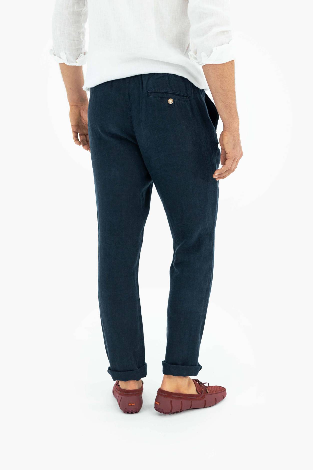 Amalfi Slim Linen Pant