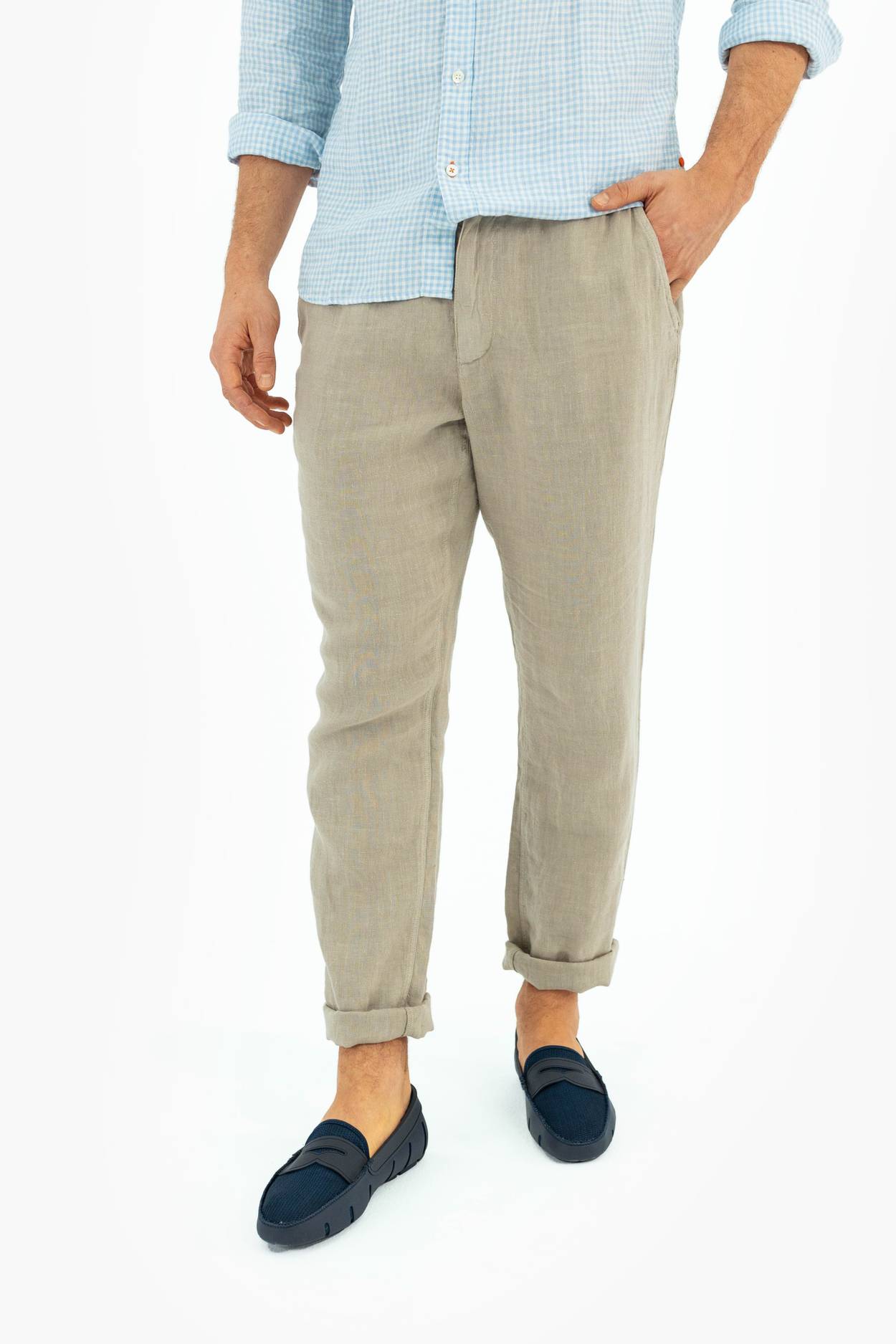 Amalfi Slim Linen Pant