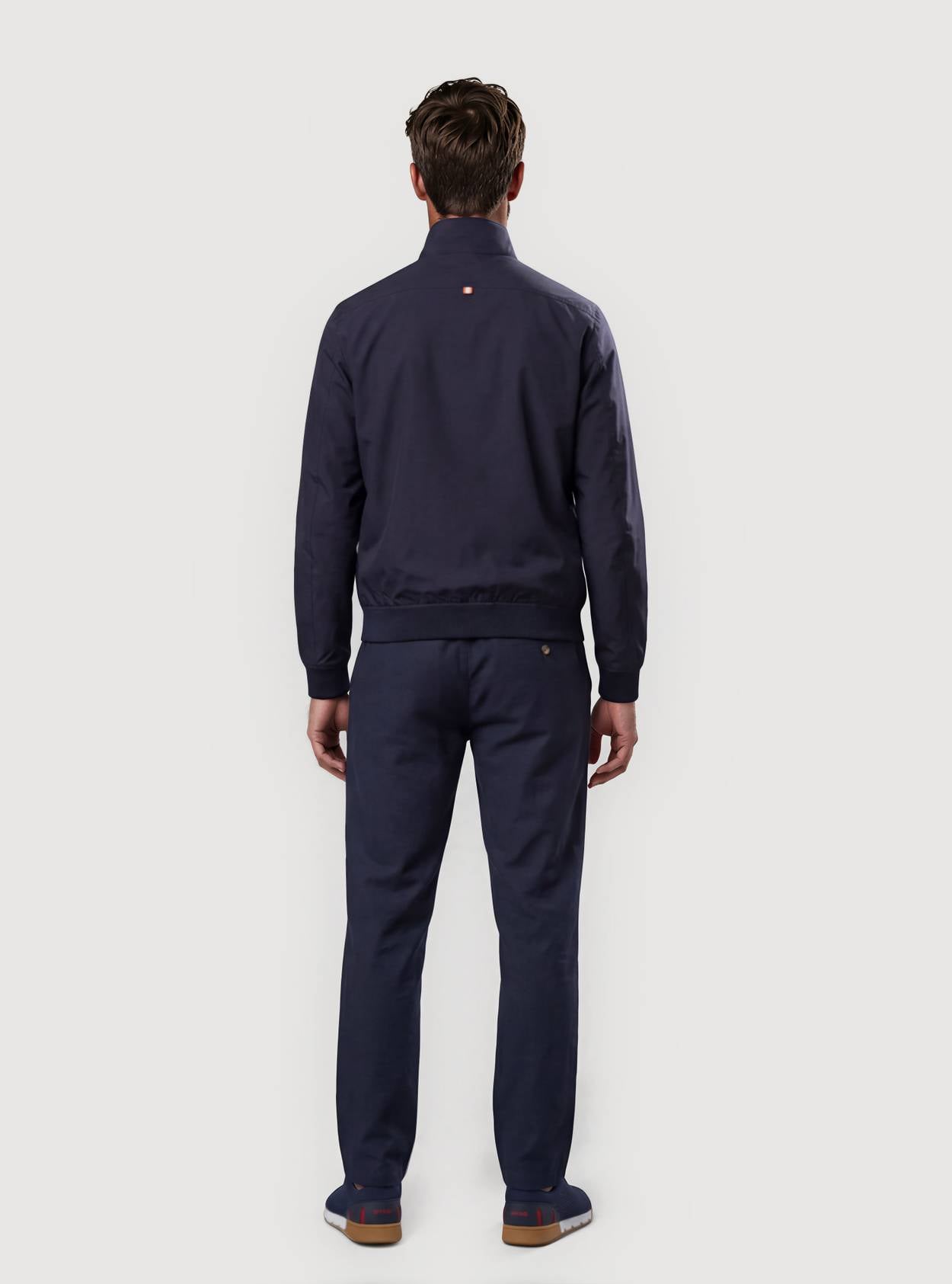 Blouson Short Jacket | Casual Layering Piece with Functional