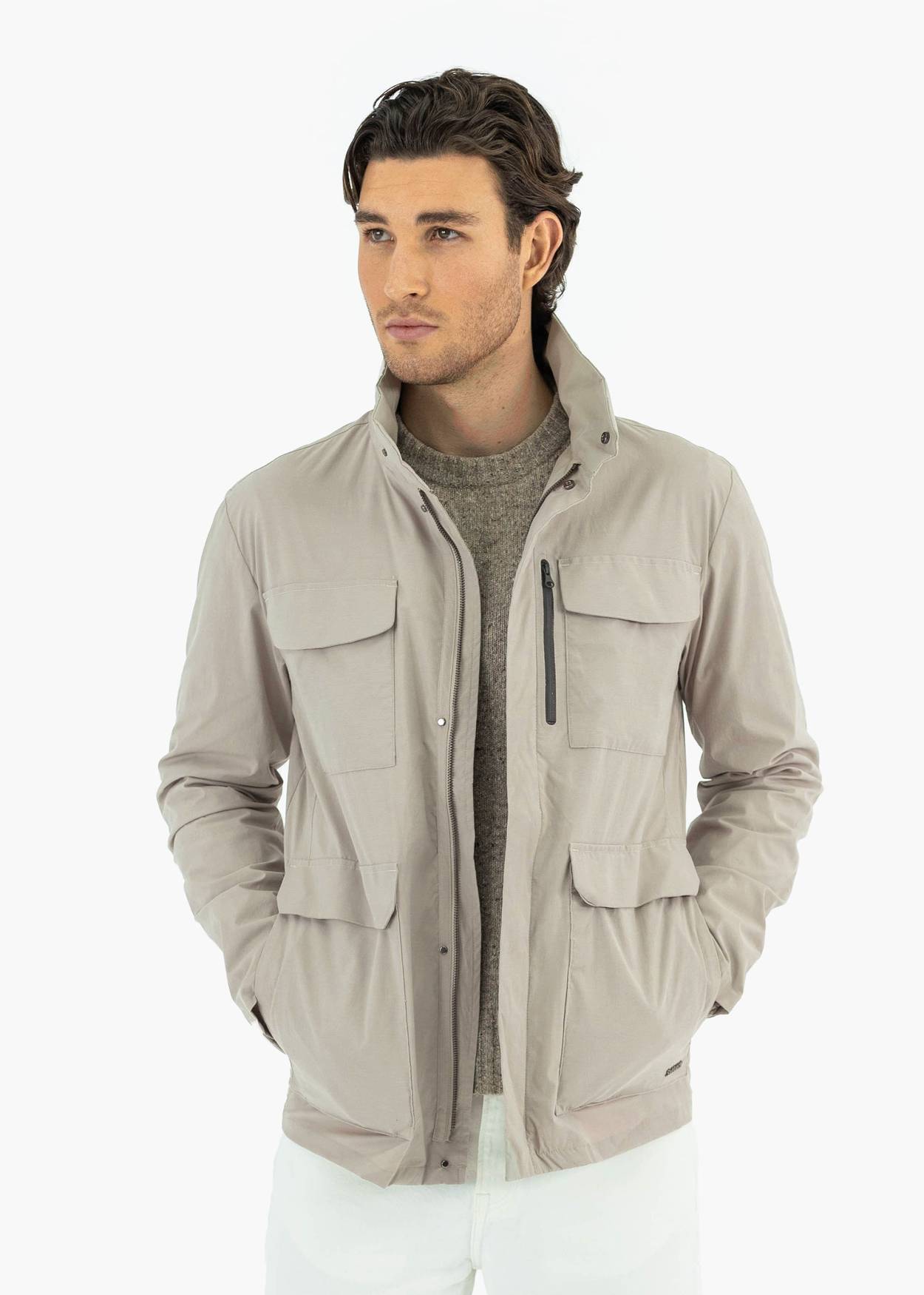 Field jacket beige sale