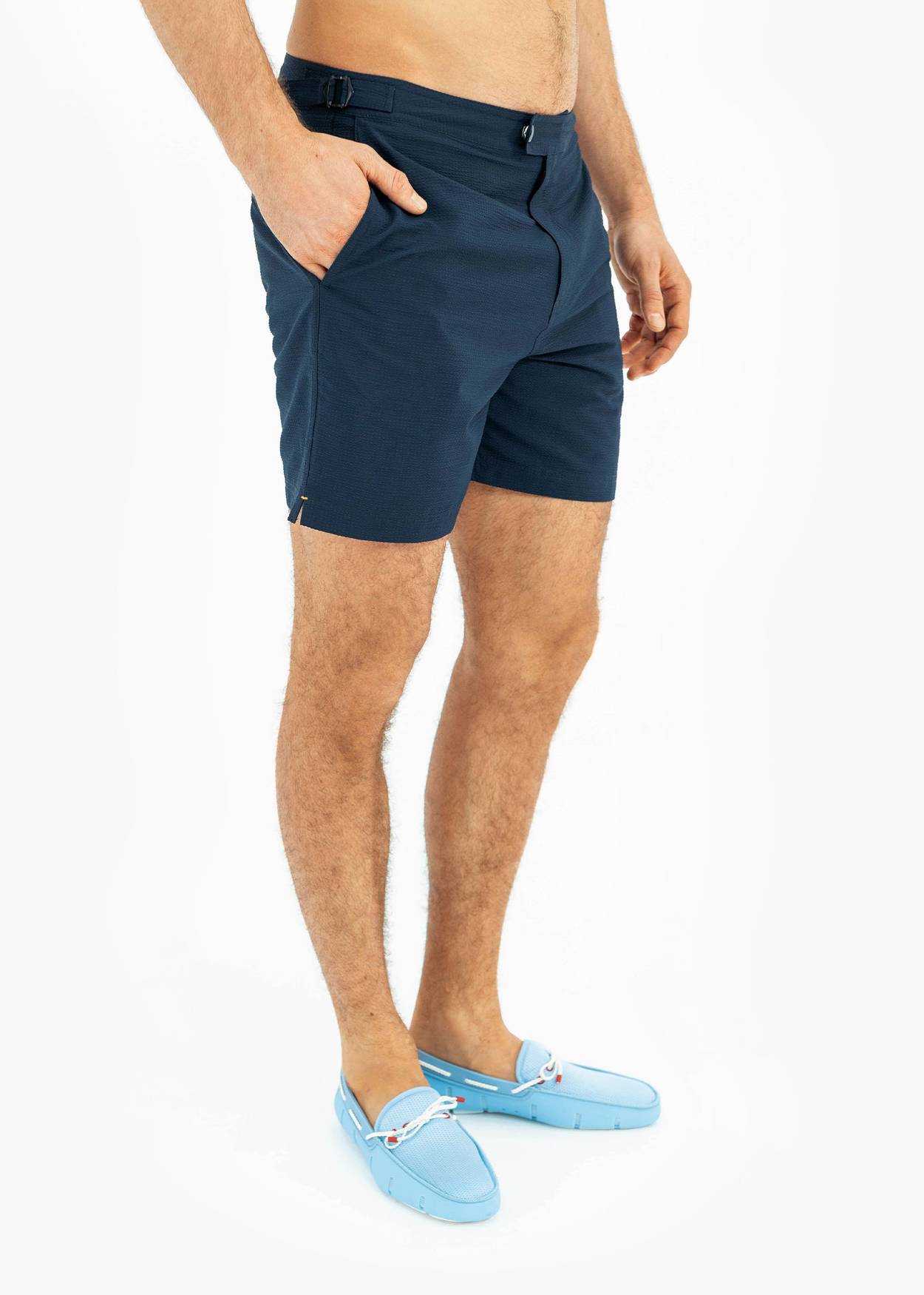 Sola Seersucker Swim Short