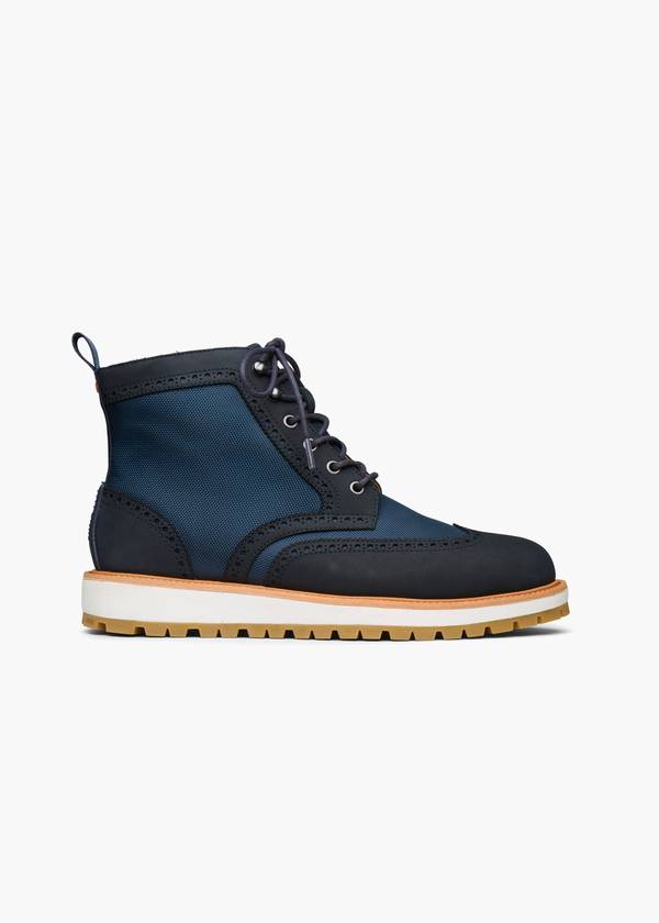 Swims Navy‎ Motion Knit Chukka Boot Hi Top Sneakers US 9 EU 42 SWIMS Men main image 4