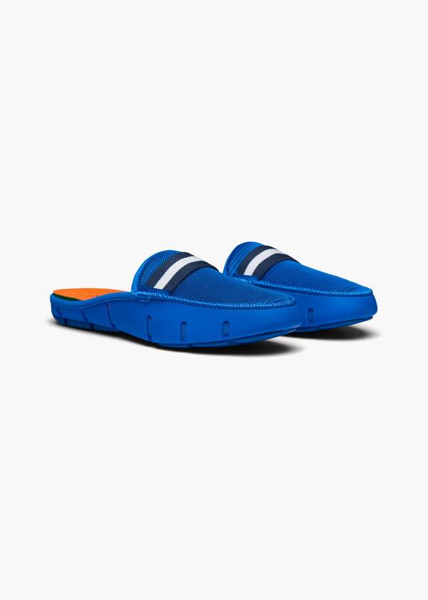 SWIMs men’s slides blue size 7 NEW with white and blue strip strap Swims | Shoes | Swims Breeze Wave Athletic White Gray  main image 2